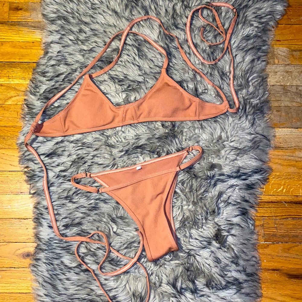 Pink bikini